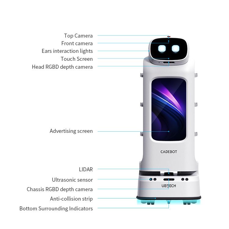 UBTECH Cadebot L100 Multi-scene Intelligent Open Delivery Robot
