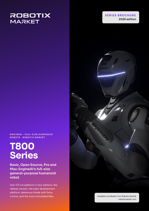 Robô humanoide EngineAI T800 Basic Edition – Brochura do produto