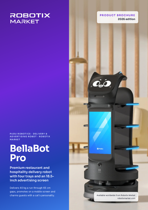 Pudu Robotics Bellabot Pro – Product Brochure