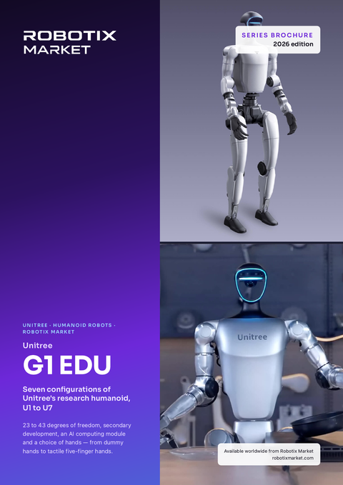 Unitree Robotics G1 Edu Plus U2 – كتيب المنتج