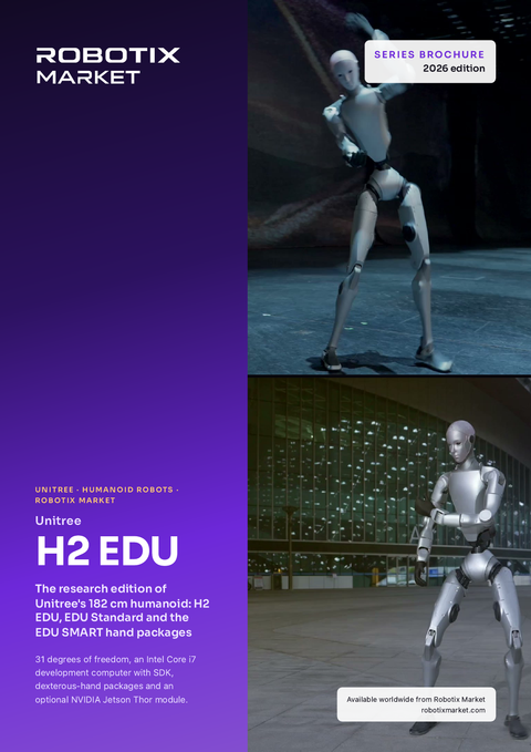 Robô humanoide Unitree H2 EDU – Brochura do produto