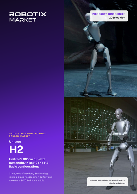 Unitree H2 İnsansı Robot – Ürün Broşürü