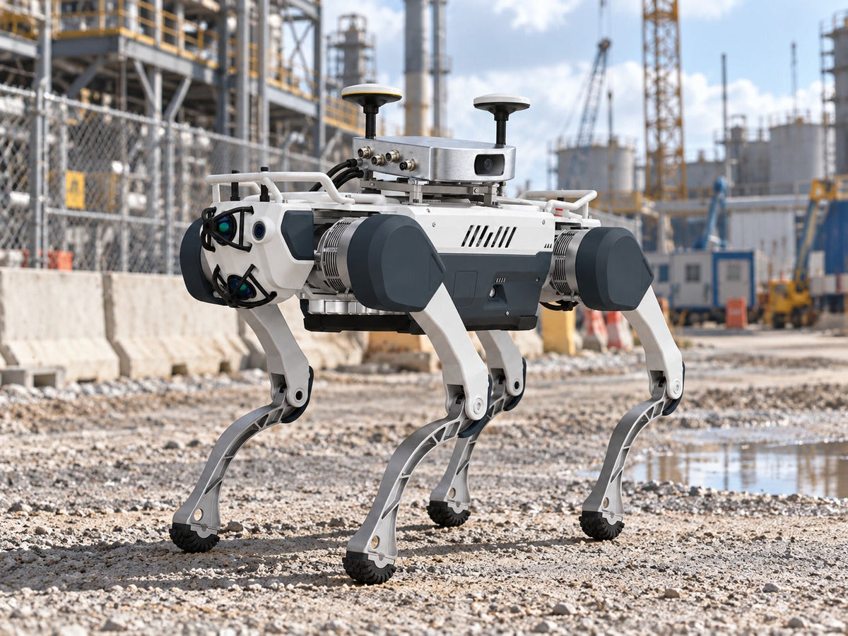 Deep Robotics X30 Fixposition VRTK RTK + Vision Kit