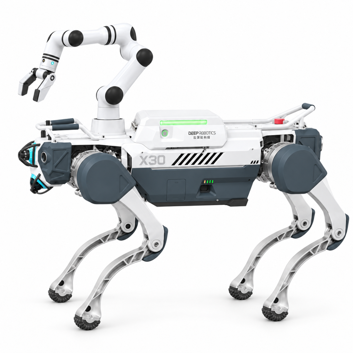 Deep Robotics X30 RealMan RML63-6F-V Robot Arm + Gripper